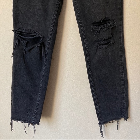 Free People Distressed Blossom Rigid Skinny Jeans - Picture 5 of 16